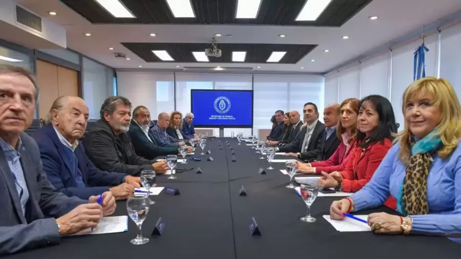 Reunión de la CGT con el Gobierno