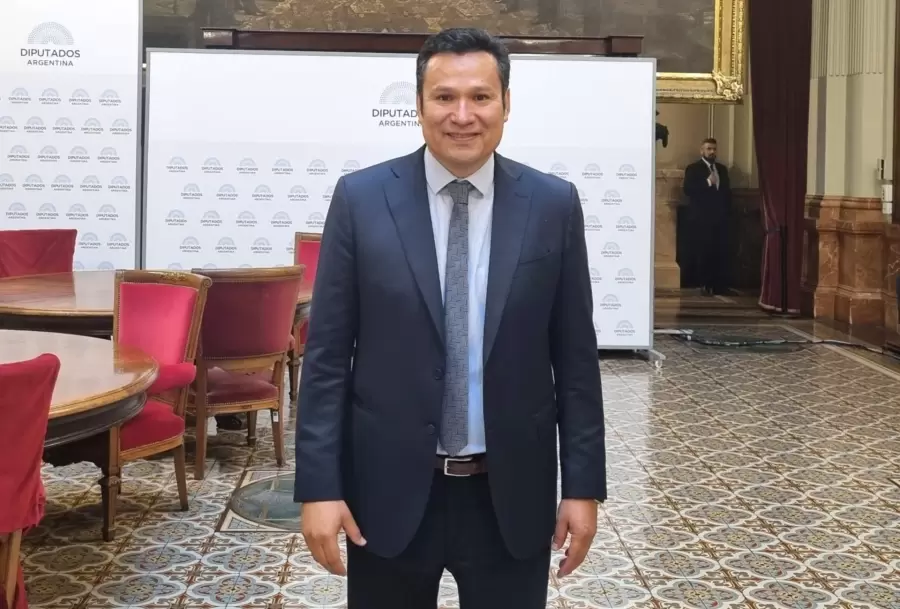 El legislador neuquino Osvaldo Llancafilo/