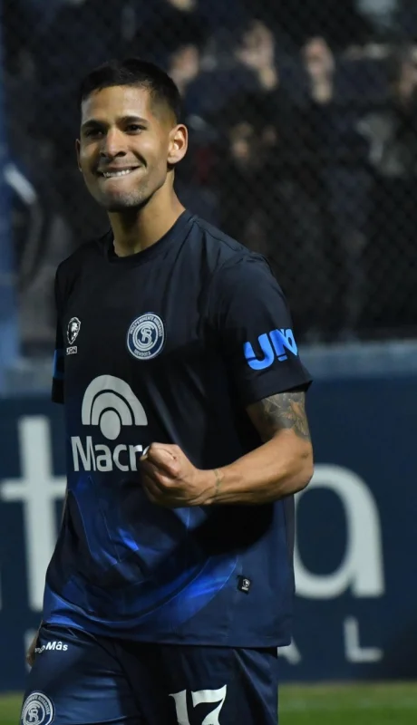 Ríos, el autor del único tanto de la noche.