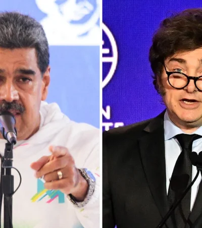 Maduro acusó e insultó a Milei