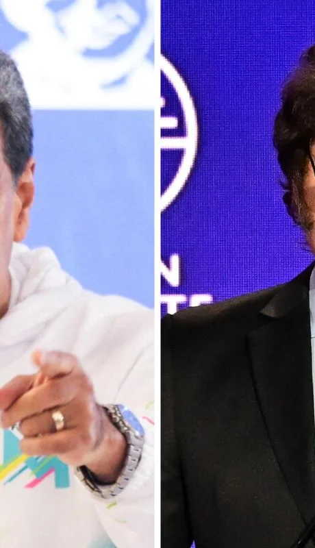 Maduro acusó e insultó a Milei