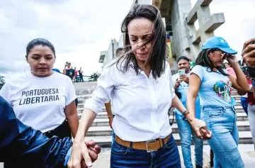 ¡Sacada de El Padrino! Intento de atentado contra la líder opositora Corina Machado