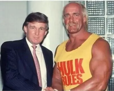 Hulk Hogan y Donald Trump se conocen desde hace mucho tiempo