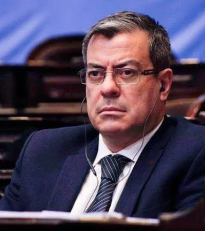 Germán Martínez, presidente del bloque de Unión por la Patria en Diputados