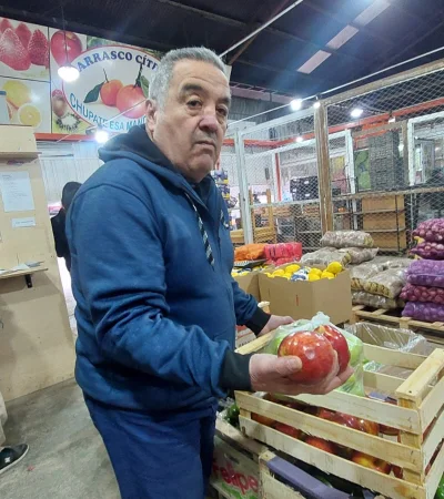 Titular de la Unión Frutihortícola Argentina, Omar Carrasco