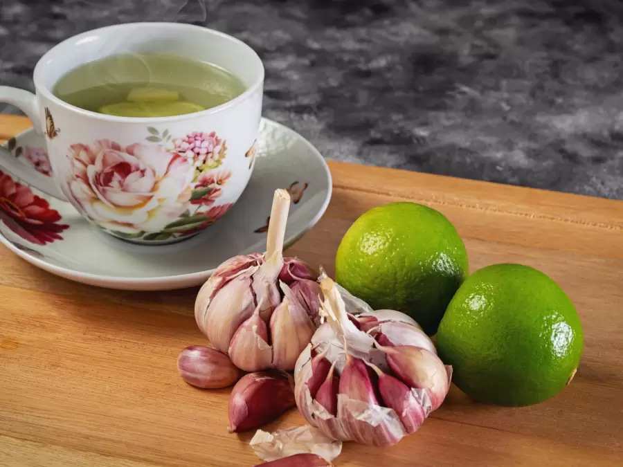 Té de ajo