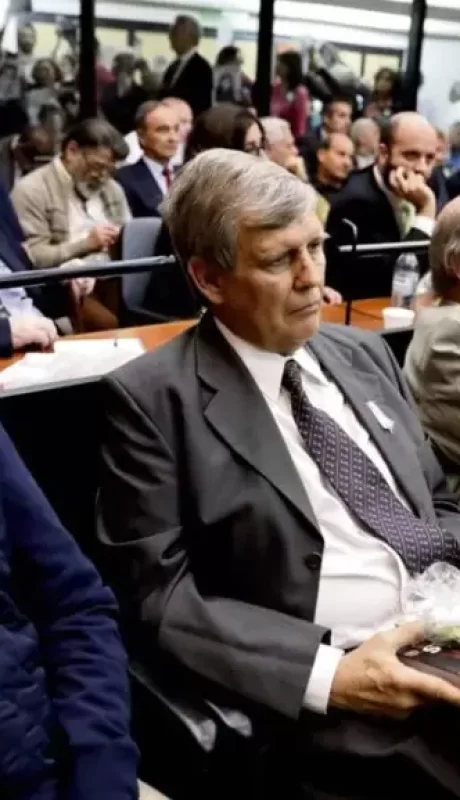 Alfredo Astiz, uno de los visitados