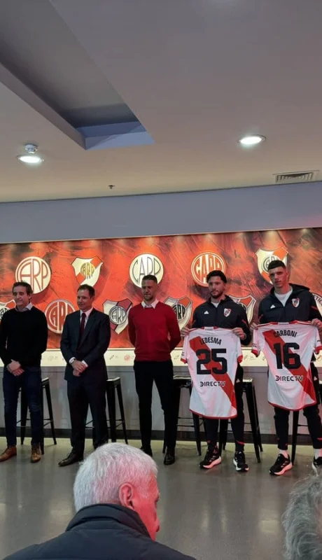 River presentó a sus nuevos refuerzos en su Museo.