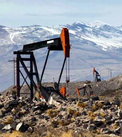 Explotación petrolera.