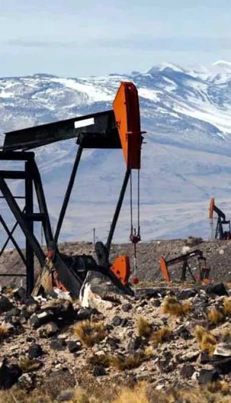 Explotación petrolera.