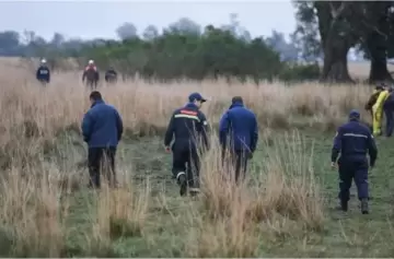 Se realizó un rastrillaje en el campo donde un vecino escuchó gritar a un niño