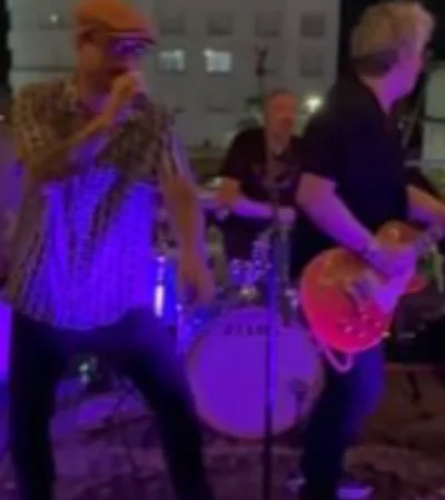 Dani Stone y Juanse en Miami.