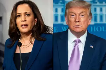 Trump calificó de "lunática radical" a Harris en su primer discurso tras renuncia de Biden