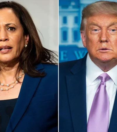 Kamala Harris y Donald Trump.