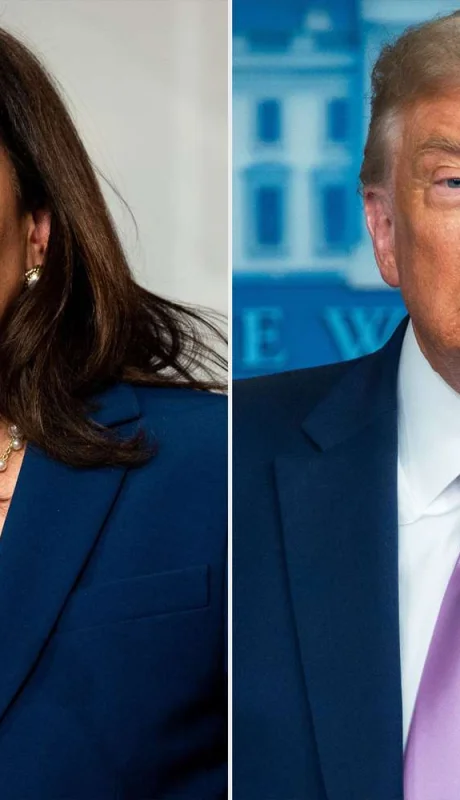 Kamala Harris y Donald Trump.