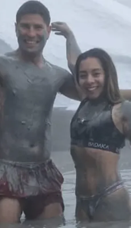 Baños en aguas sulfurosas.