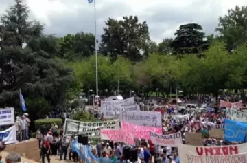 Mendoza se prepara para observar un supermartes de protestas