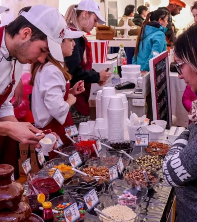 Fiesta del Chocolate y el Vino.
