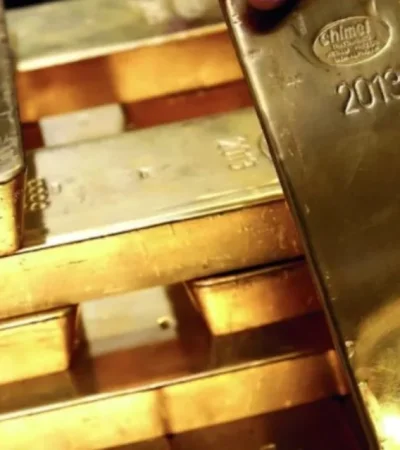 Reservas del BCRA en metálico