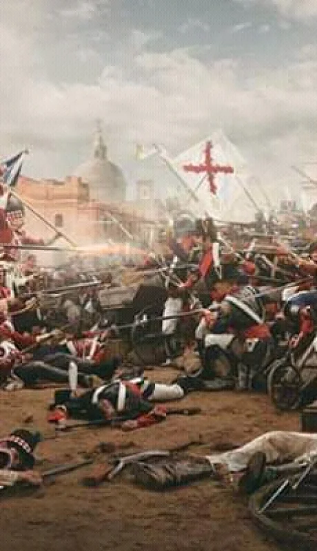 Heroica defensa de Buenos Aires en las invasiones inglesas.