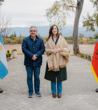 Victoria Villarruel estuvo en Catamarca escuchando a la gente. /
