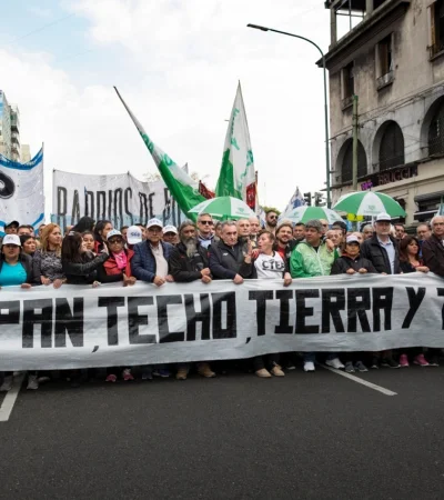 Marcha por San Cayetano.