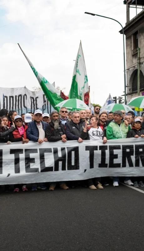 Marcha por San Cayetano.