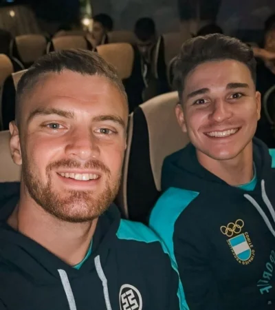 Julián Álvarez y Lucas Beltrán los delanteros argentinos