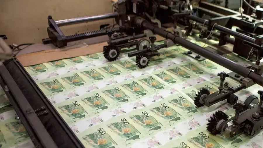 Impresión de billetes