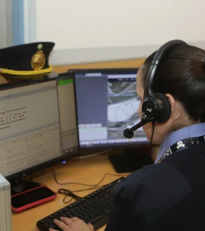 Vigilancia desde el centro de control