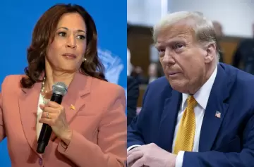 Trump desafió a Kamala Harris a enfrentarlo en varios debates