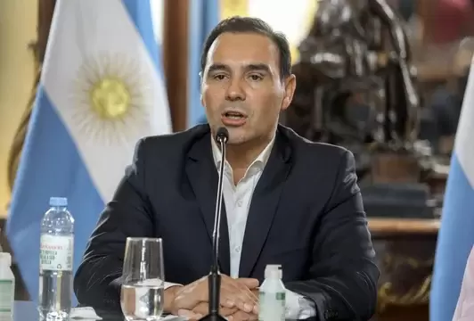 Gustavo Valdés, gobernador de Corrientes./