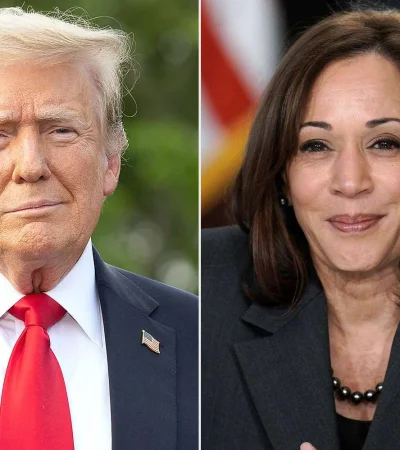 Donald Trump y Kamala Harris.