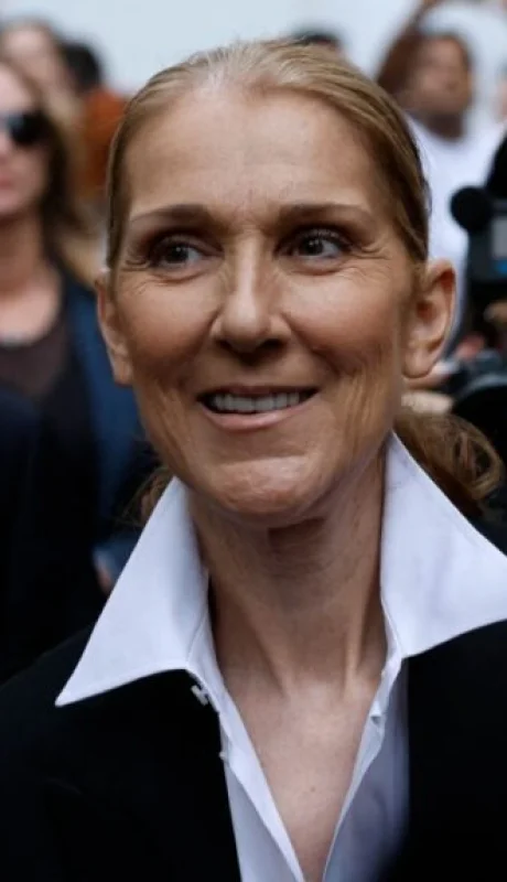 Celine Dion estuvo recorriendo el Louvre