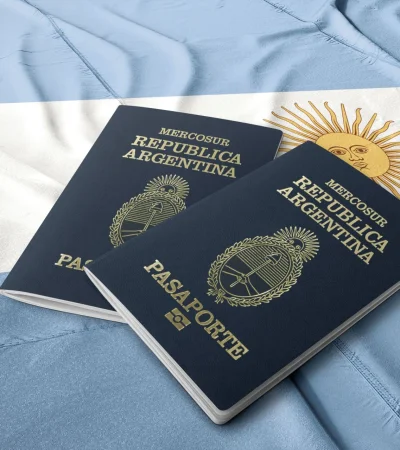 Pasaporte argentino.