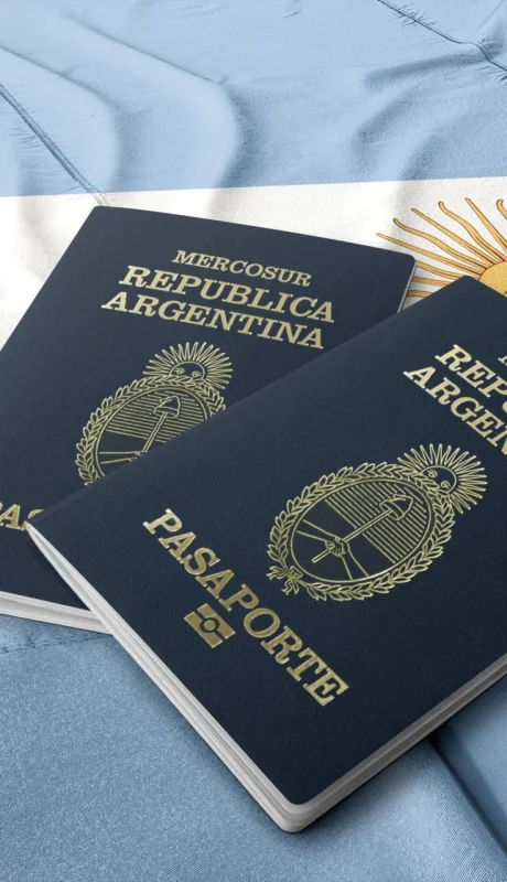 Pasaporte argentino.