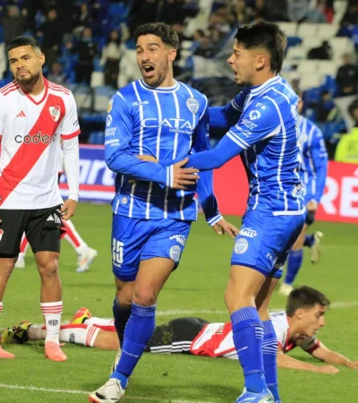 Poggi le dio la alegría al Expreso mendocino.