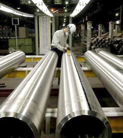 Producción de acero en Argentina.