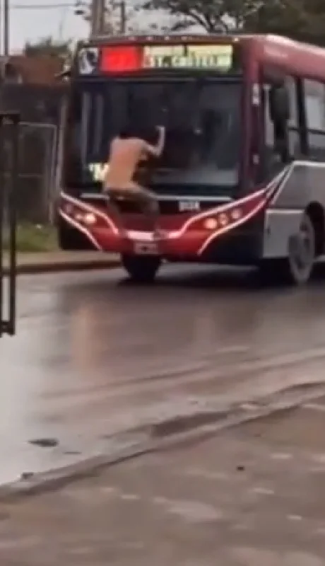 El episodio pareció no sorprender demasiado a los residentes.