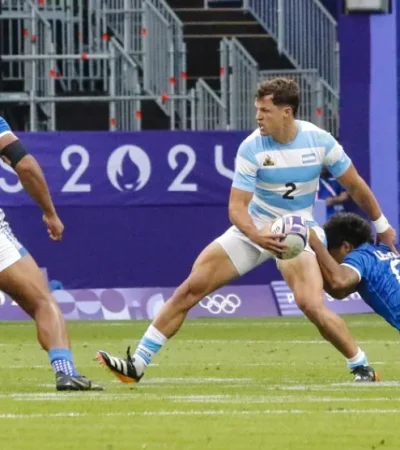 Ya clasificados, Los Pumas 7s perdieron contra Australia 22 a 14 en la fase de grupos