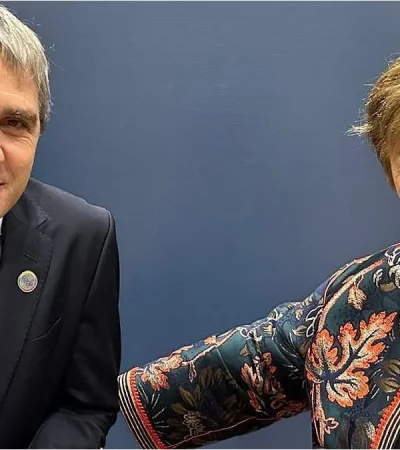 El ministro Luis Caputo recibió el respaldo del organismo internacional a través Georgieva.