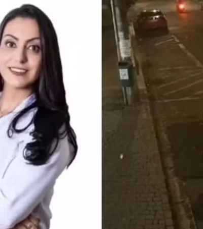 Las cámaras de seguridad captan el momento en que la pediatra lleva a la niña en brazos