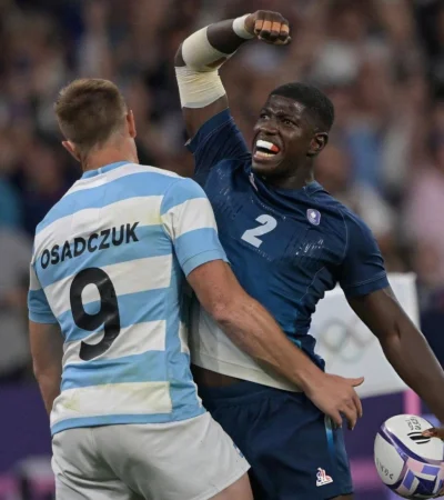 Francia venció a Argentina tras un gran primer tiempo