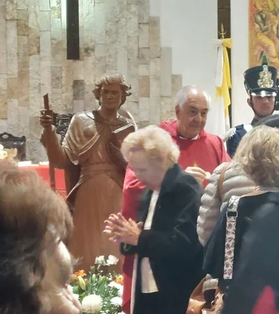 Festejos del Patrono Santiago en Mendoza.