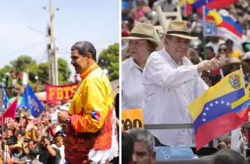 Maduro se presentó como gallo de riña y prometió una "victoria por paliza"