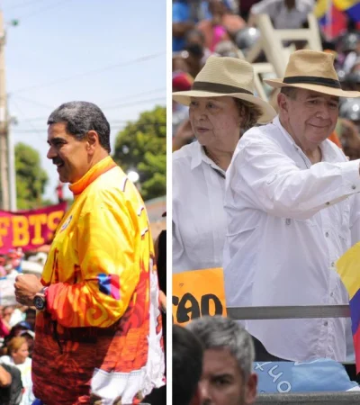 Nicolás Maduro y Edmundo González cerraron sus campañas este jueves y el domingo será el desenlace electoral