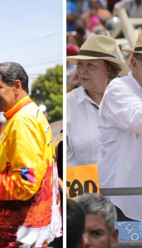 Nicolás Maduro y Edmundo González cerraron sus campañas este jueves y el domingo será el desenlace electoral
