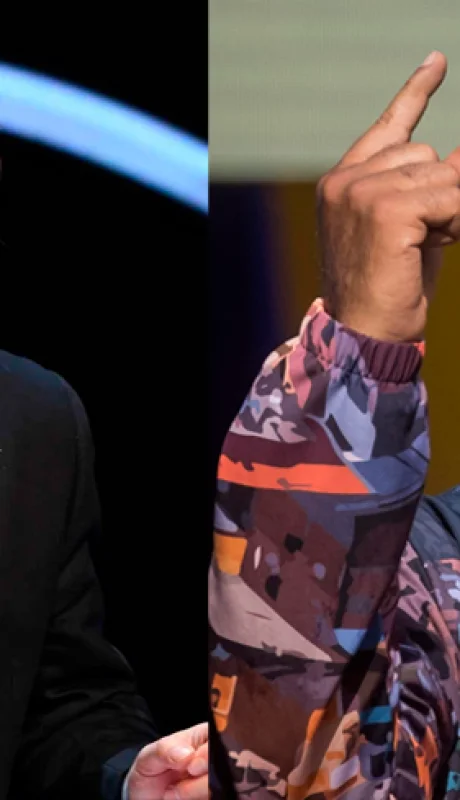 Javier Milei y Nicolás Maduro