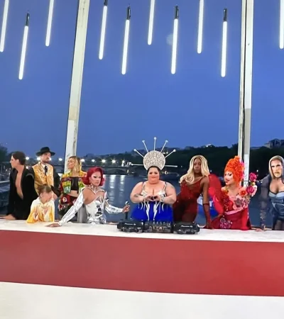 El polémico cierre de la ceremonia de inauguración de los juegos