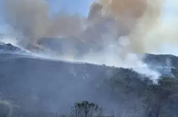 Córdoba otra vez con incendios: se detuvo a un joven de 19 años